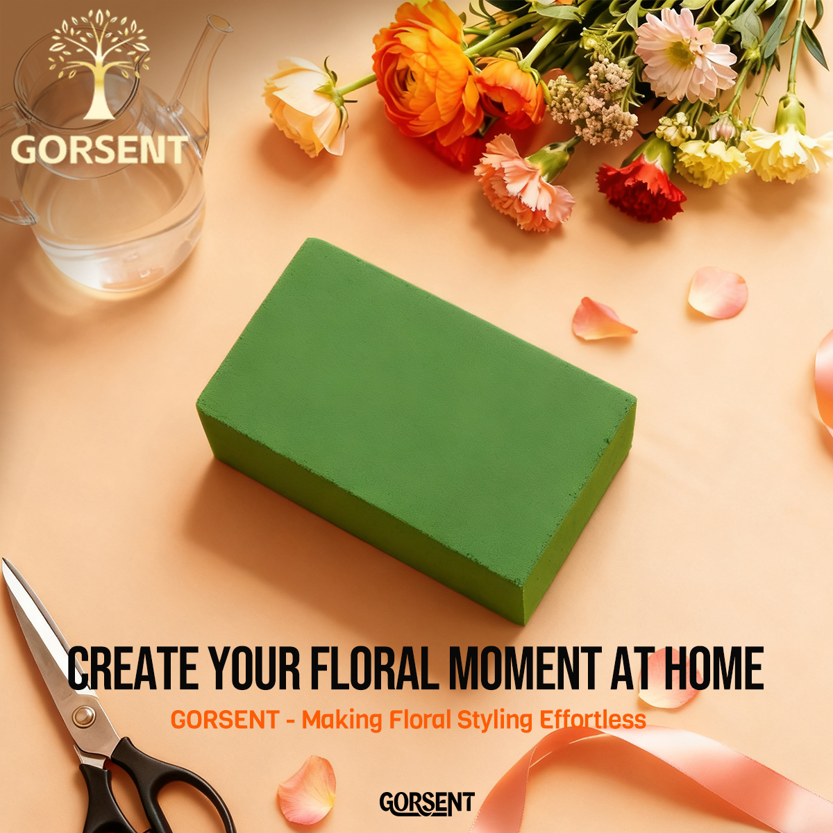 24 Pack Large Floral Foam Blocks, Wet & Dry Flower Foam for Fresh and Artificial Flowers, Florist Styrofoam Flower Arrangements Supplies, Decorations for Wedding, Birthdays, Home, Office and Garden - Image 4